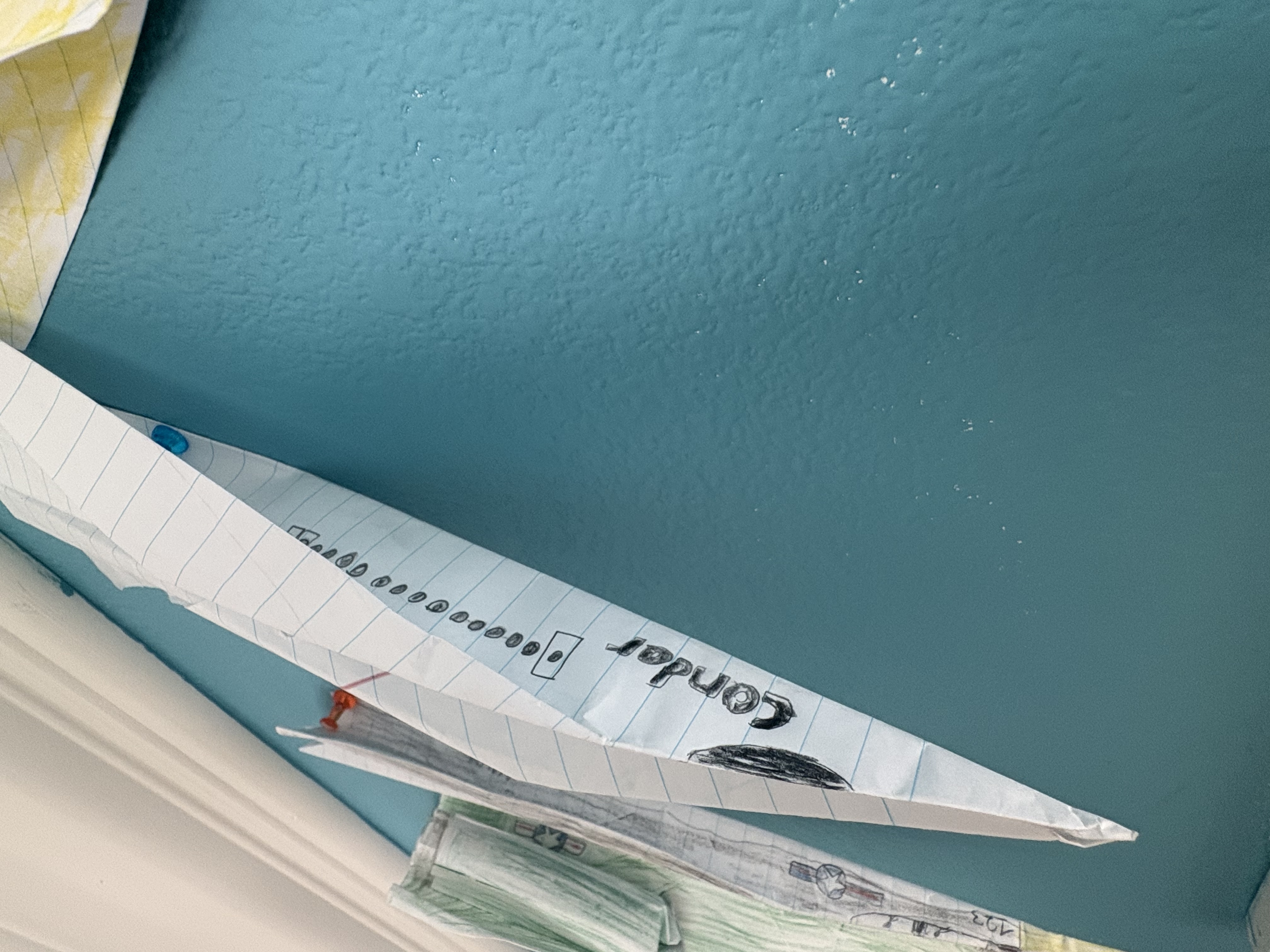 Condor Paper Livery Paper Airplane